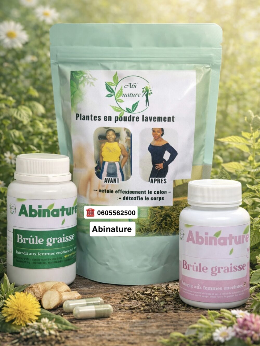 référence 2 bruleur de graisse gélule+ coupe faim+ purge accéléré