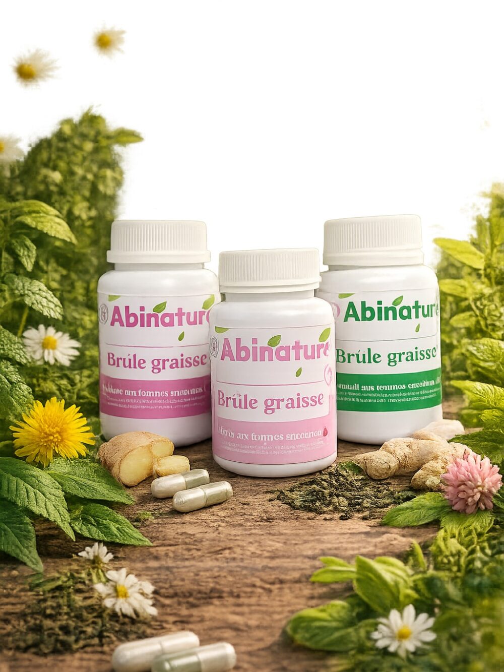 référence 3 gélule ventre plat + gélule Bruleur de graisse